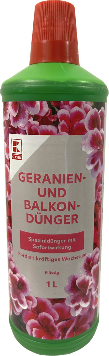 COUNTRYSIDE® Dünger für Geranien und Balkonpflanzen