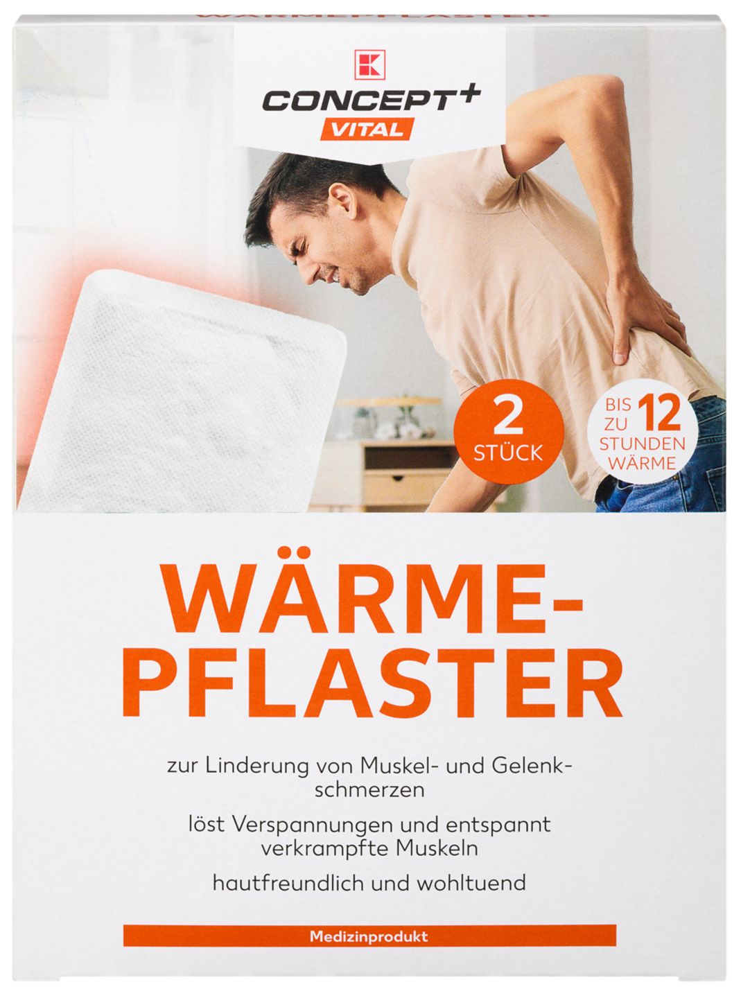 K-CONCEPT+ VITAL Wärmepflaster