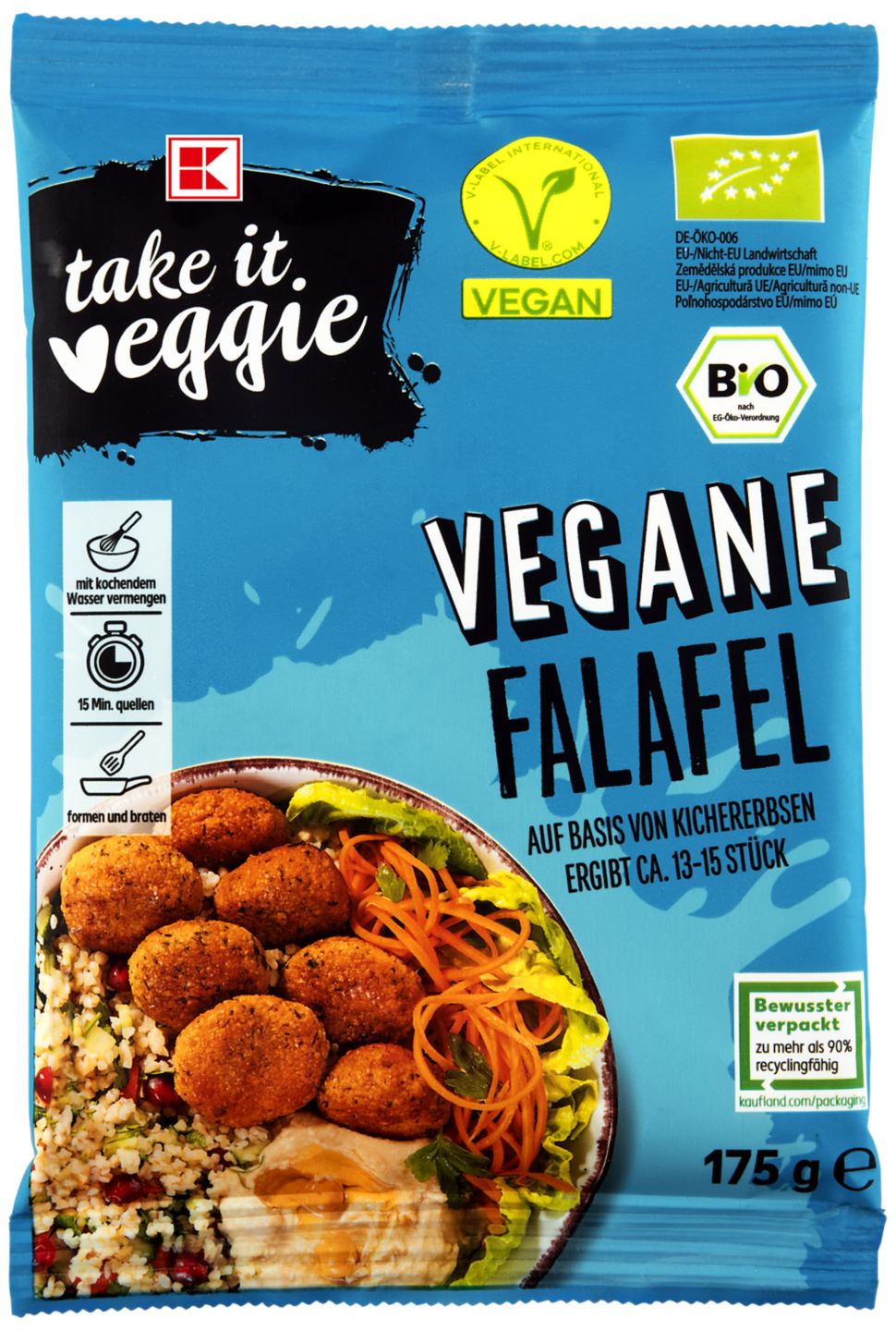 K-Take it veggie Falafel