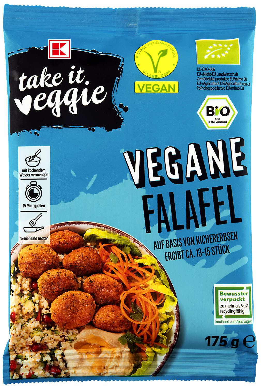 Fotografija ponude K-Take it veggie Falafel