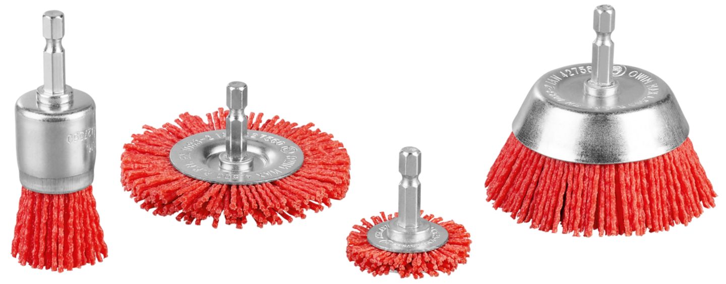 Parkside Súprava nylonových kief