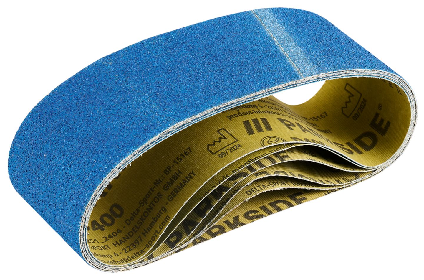 PARKSIDE Sada papírů pro brusku
6dílná