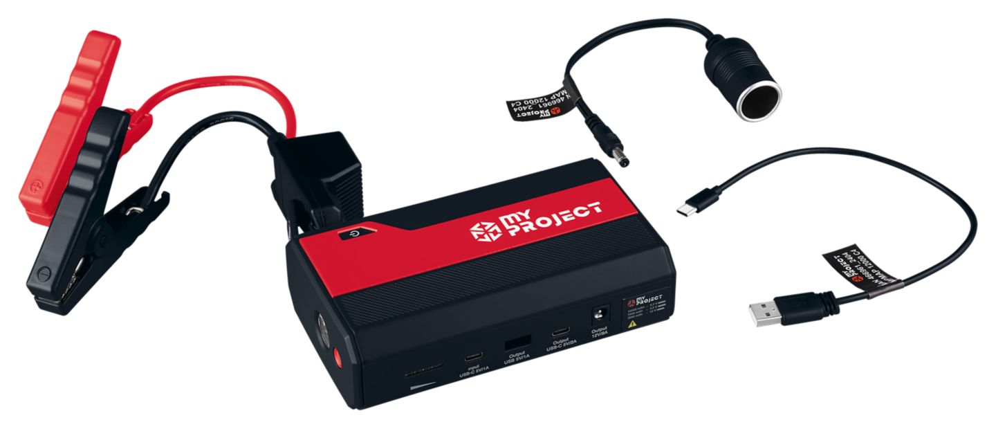 MY PROJECT Startovací zdroj MPMAP 12000
C4 s powebankou