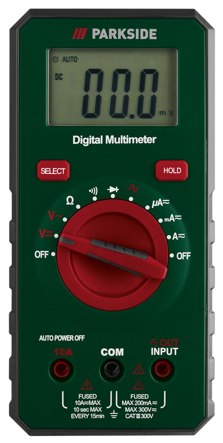 PARKSIDE Digitální multimetr
PDAM 300 B1