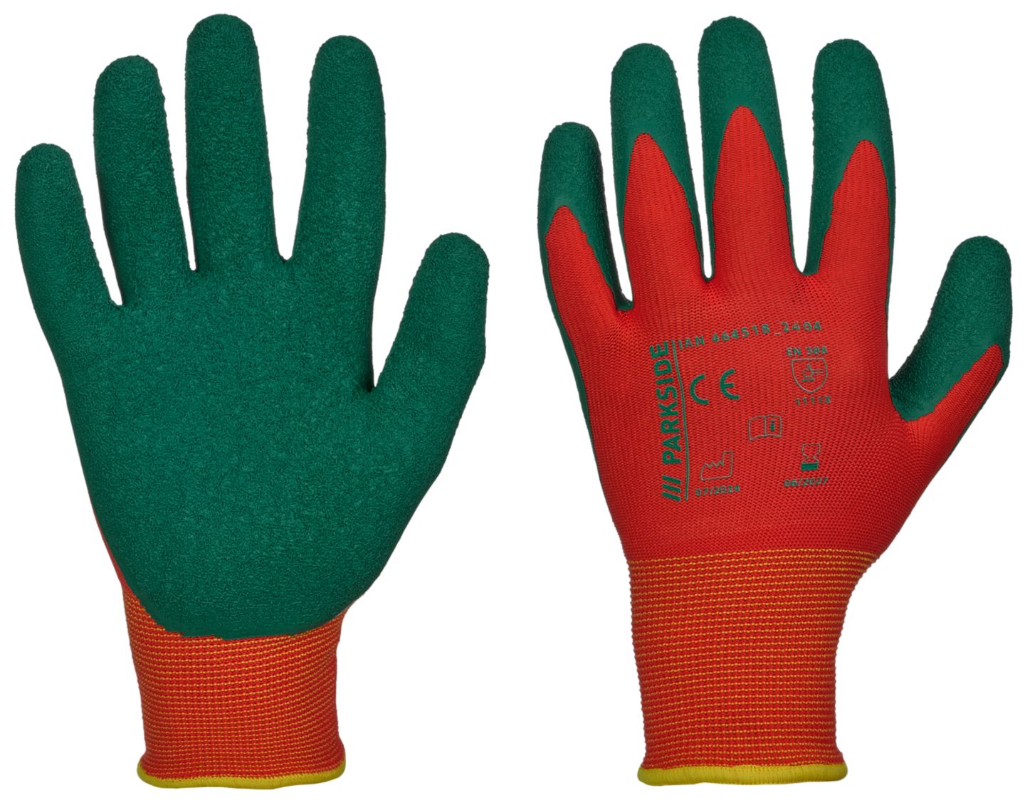 Parkside Vrtne rukavice
crveno/zelene