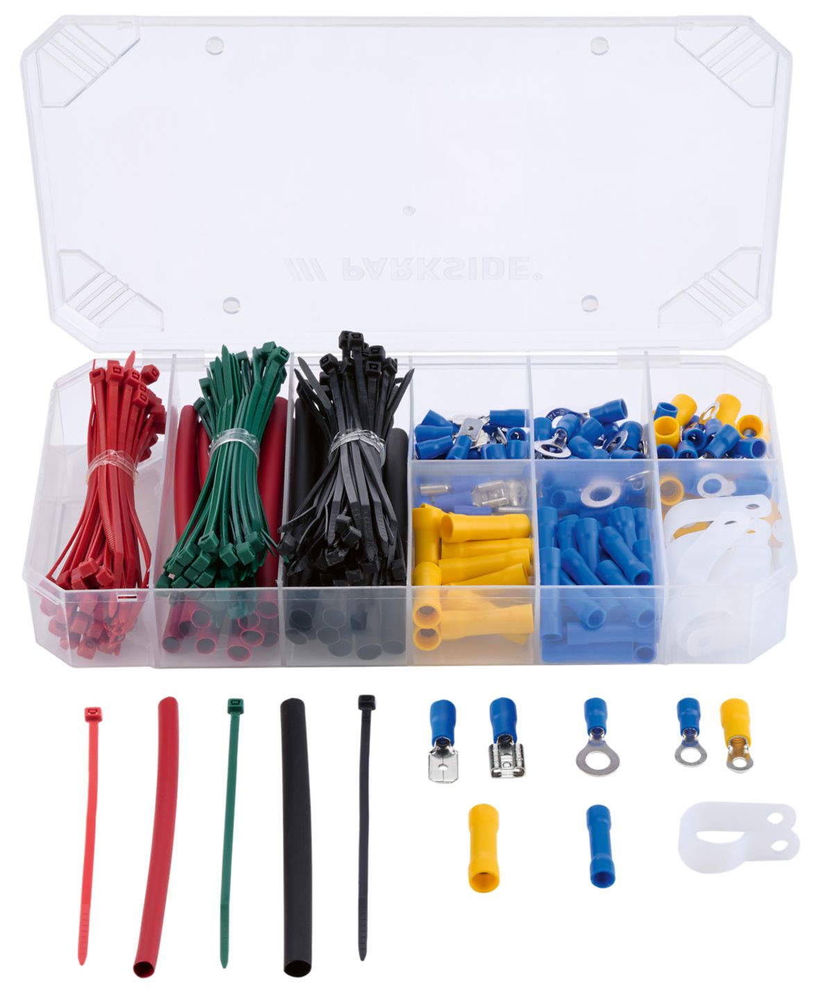 PARKSIDE Sada vázacích pásků a
kabelových svorek