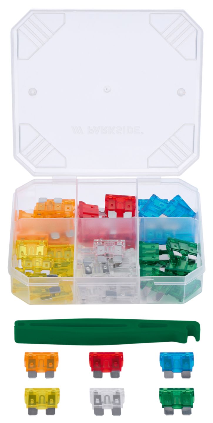 PARKSIDE Sada pojistek do auta
49dílná