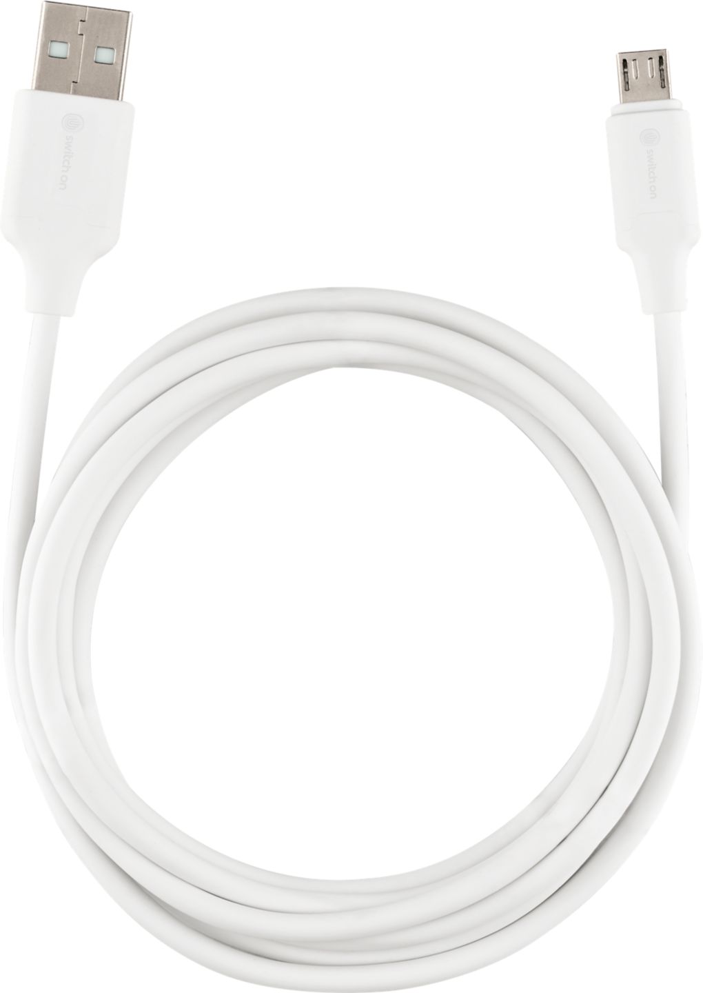 SWITCH ON® Lade- und Datenkabel USB-A auf Micro-USB