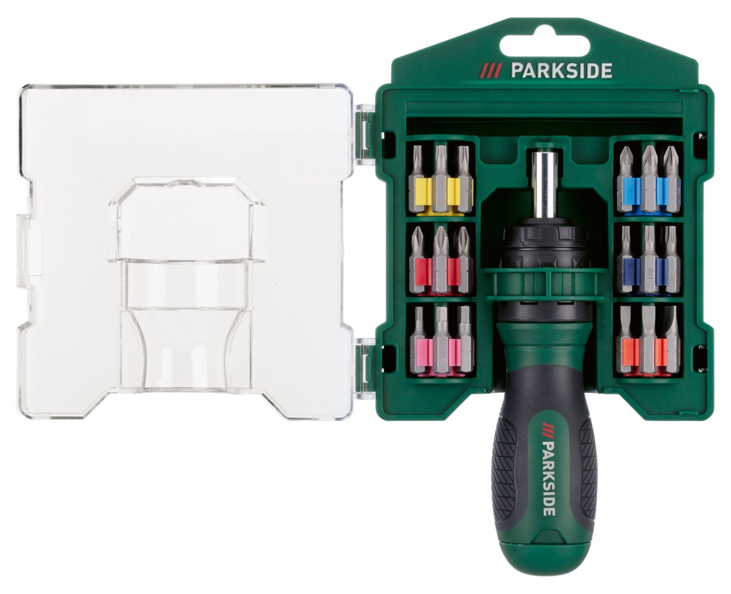 PARKSIDE® Ratschenschraubendreher- Bit-Set