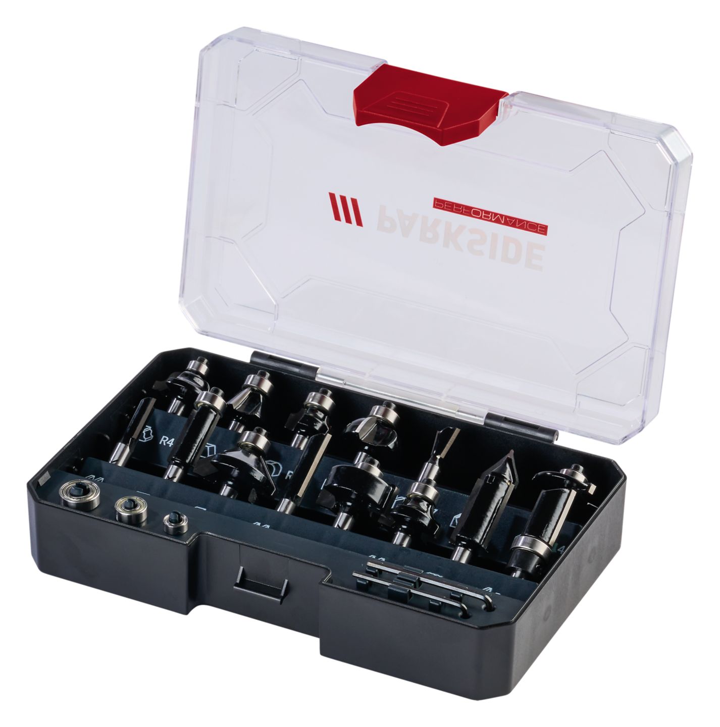 Parkside Performance Súprava frézovacích bitov