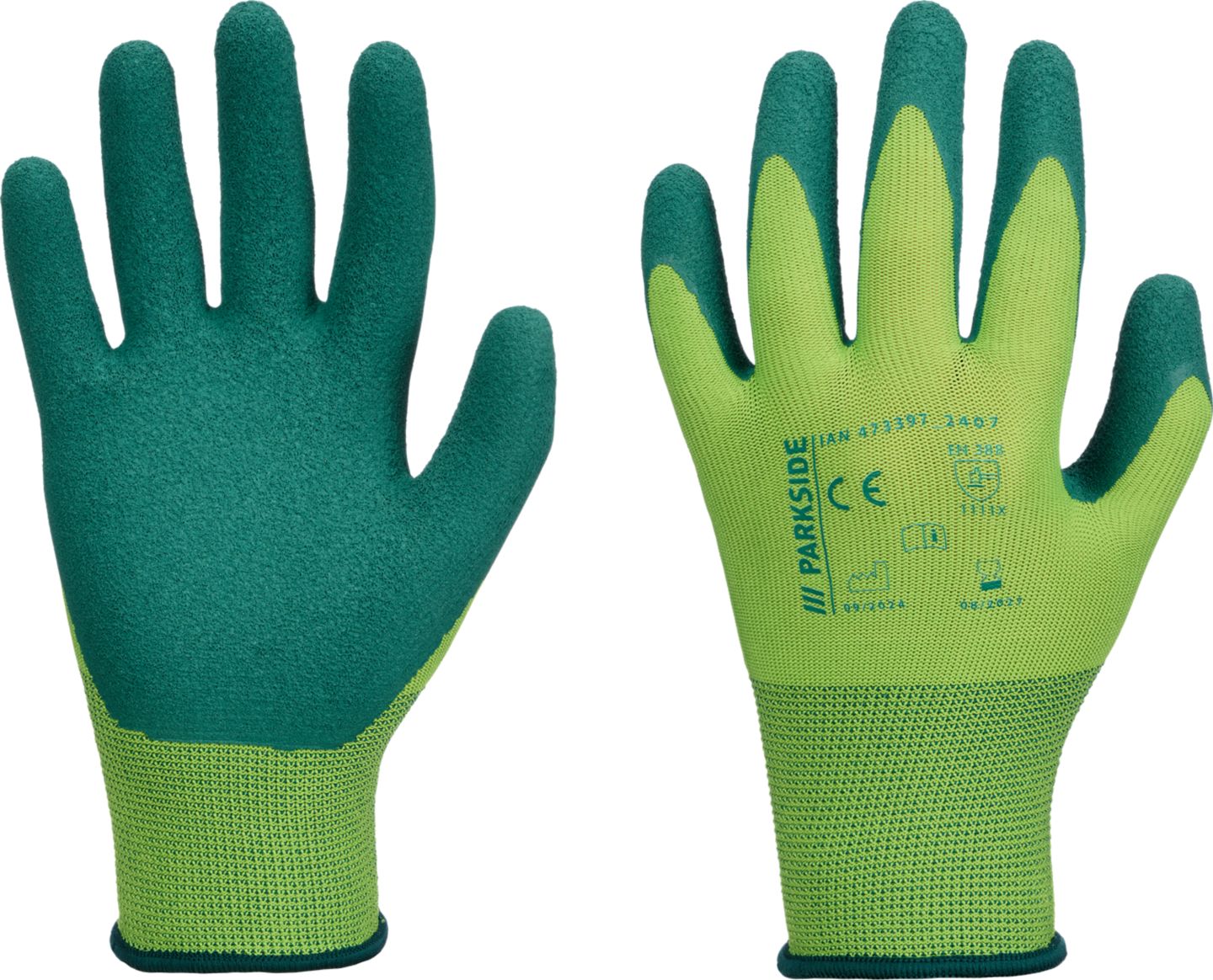 Parkside Vrtne rukavice latex
svj zelene