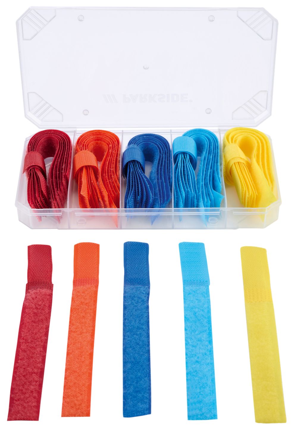 Parkside Súprava pásov na suchý zips