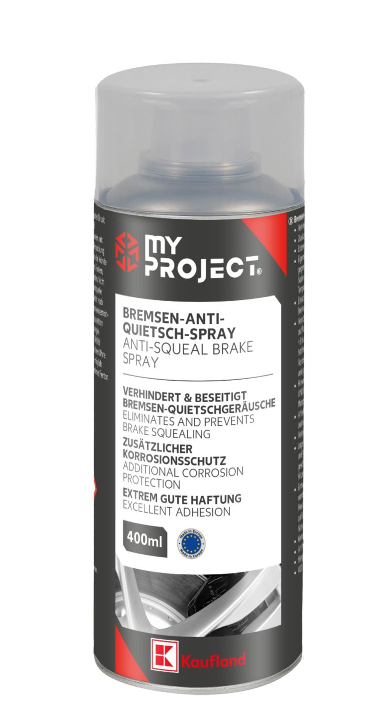 MY PROJECT Sprej proti pískání brzd
objem: 400 ml