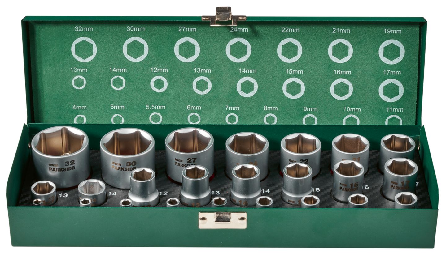 Parkside Súprava nástrčných kľúčov