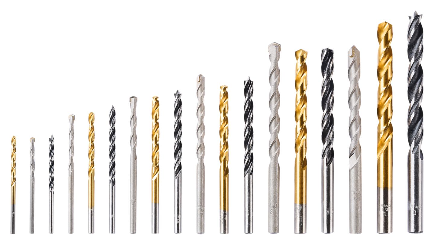 Parkside Súprava vrtákov