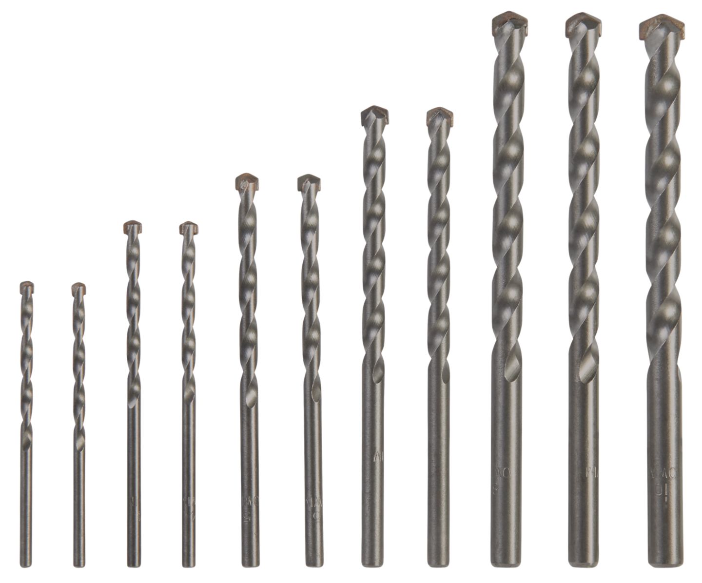 Parkside Súprava vrtákov do kameňa