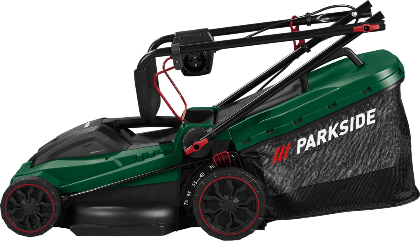 Parkside o Elektrická sekačka na
trávu PERM 1500 A1
