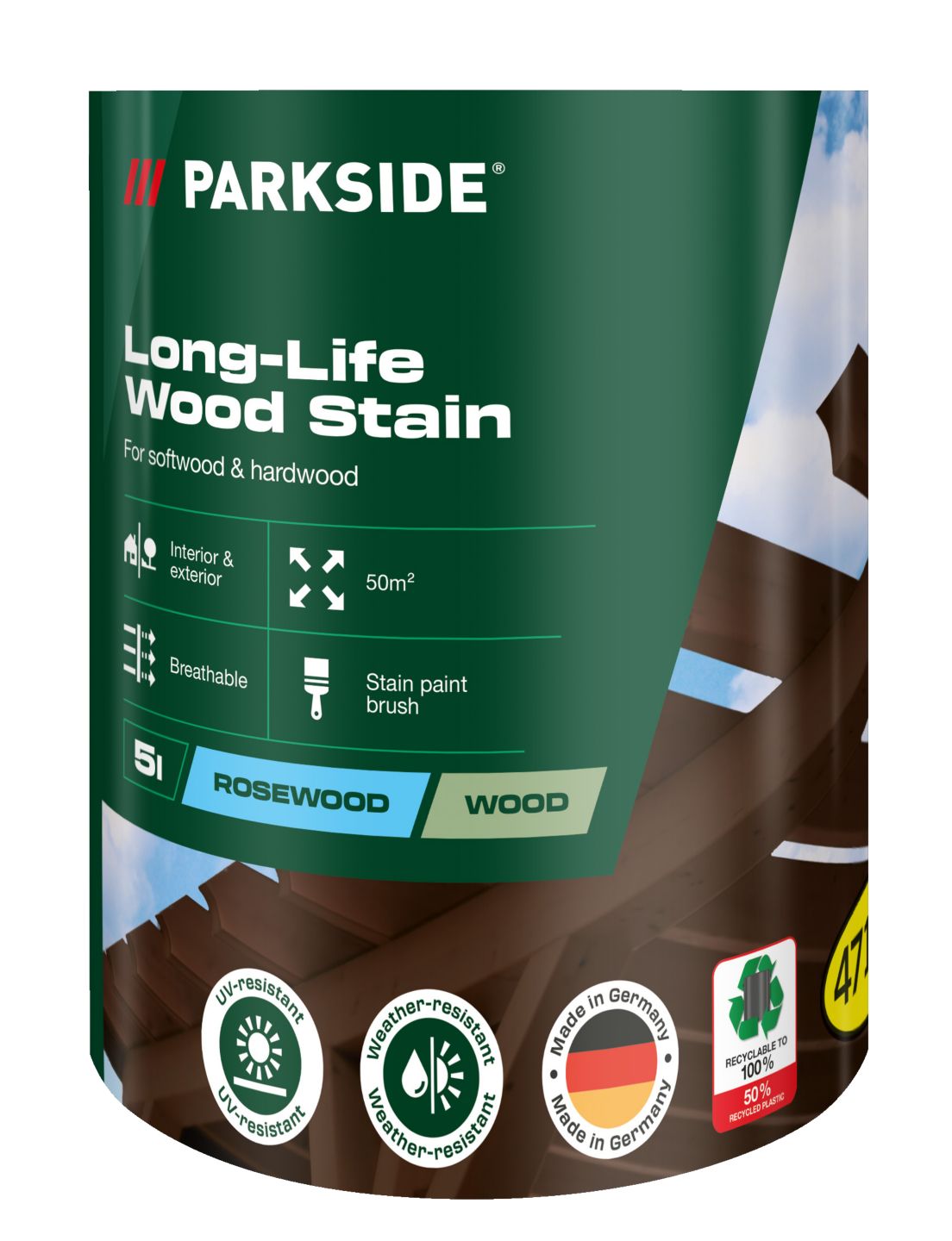 PARKSIDE Lazura na dřevo
objem: 5 l