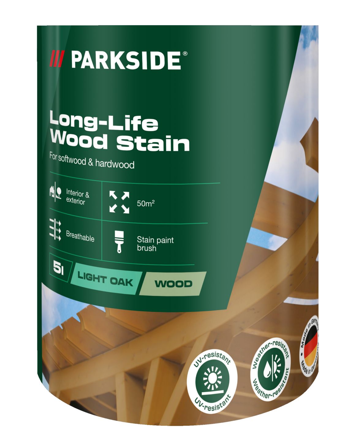 PARKSIDE Lazura na dřevo
objem: 5 l