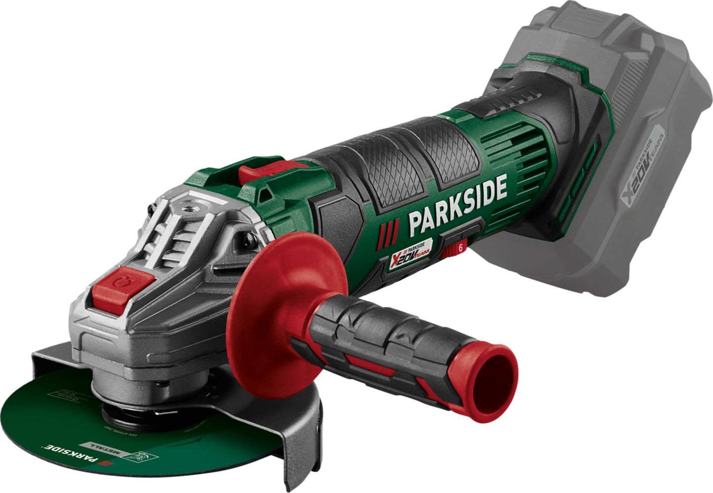 Parkside Aku uhlová brúska