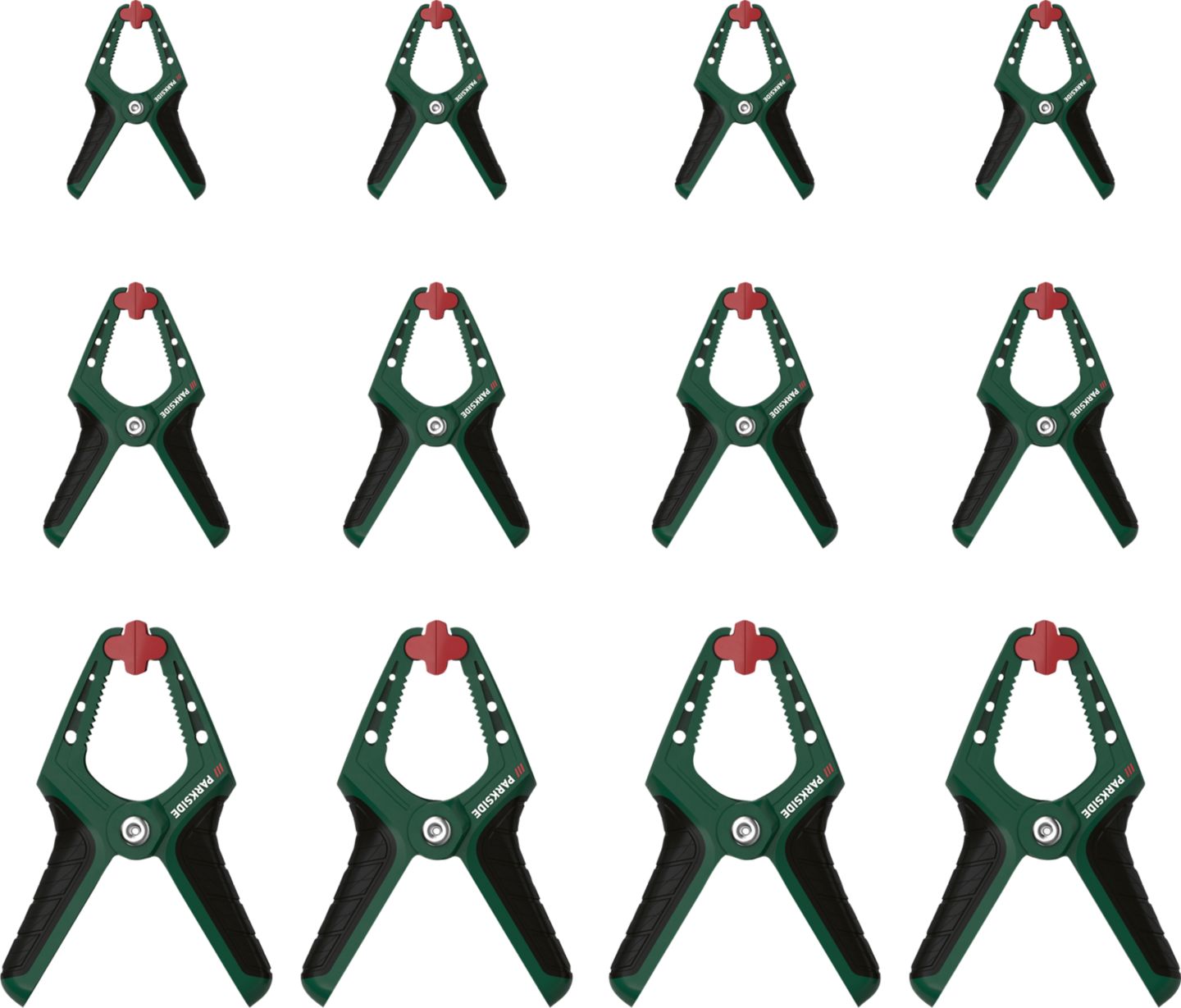 Parkside Súprava upínacích zverákov