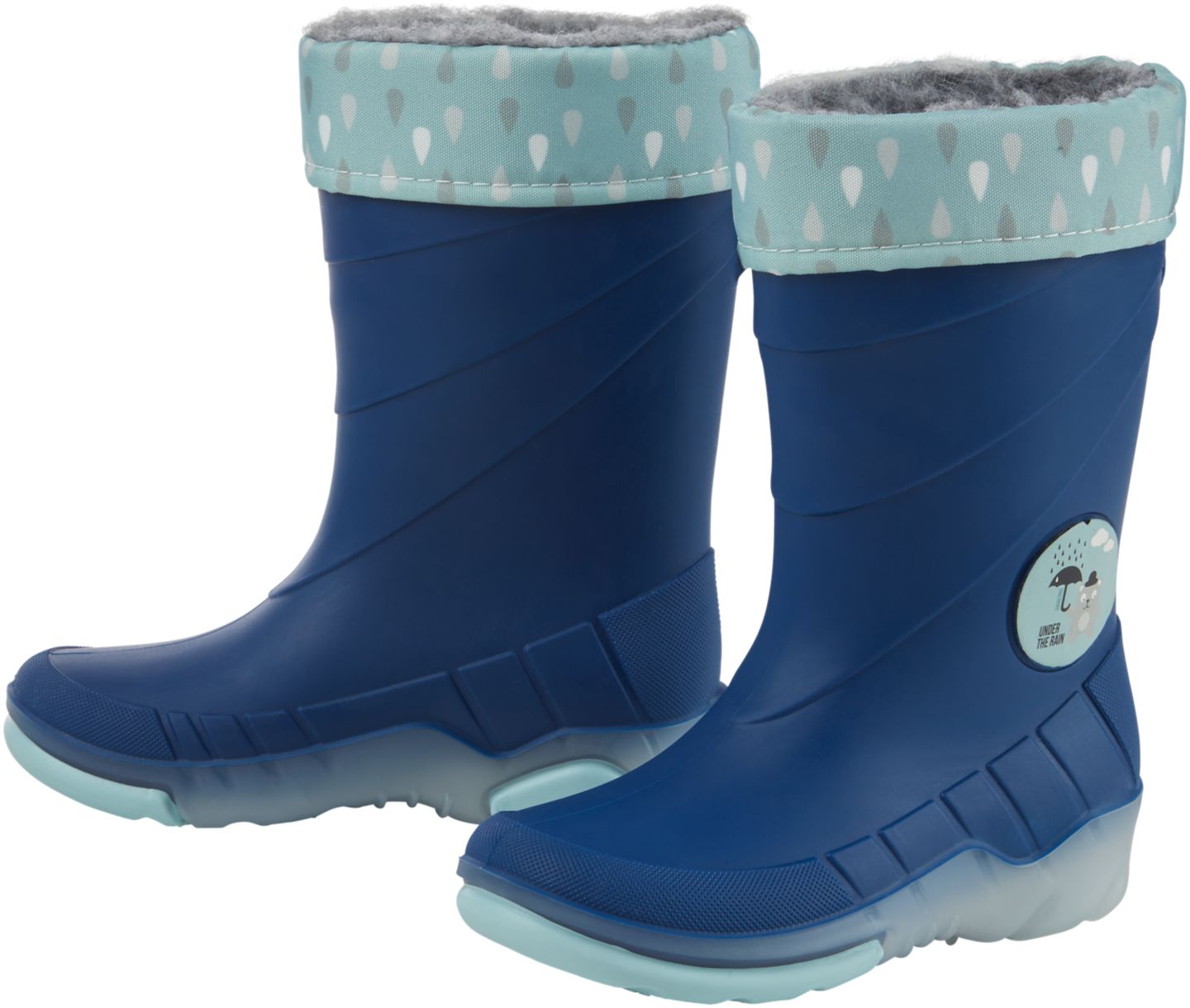 KUNIBOO® Kinder-Blink-Regenstiefel