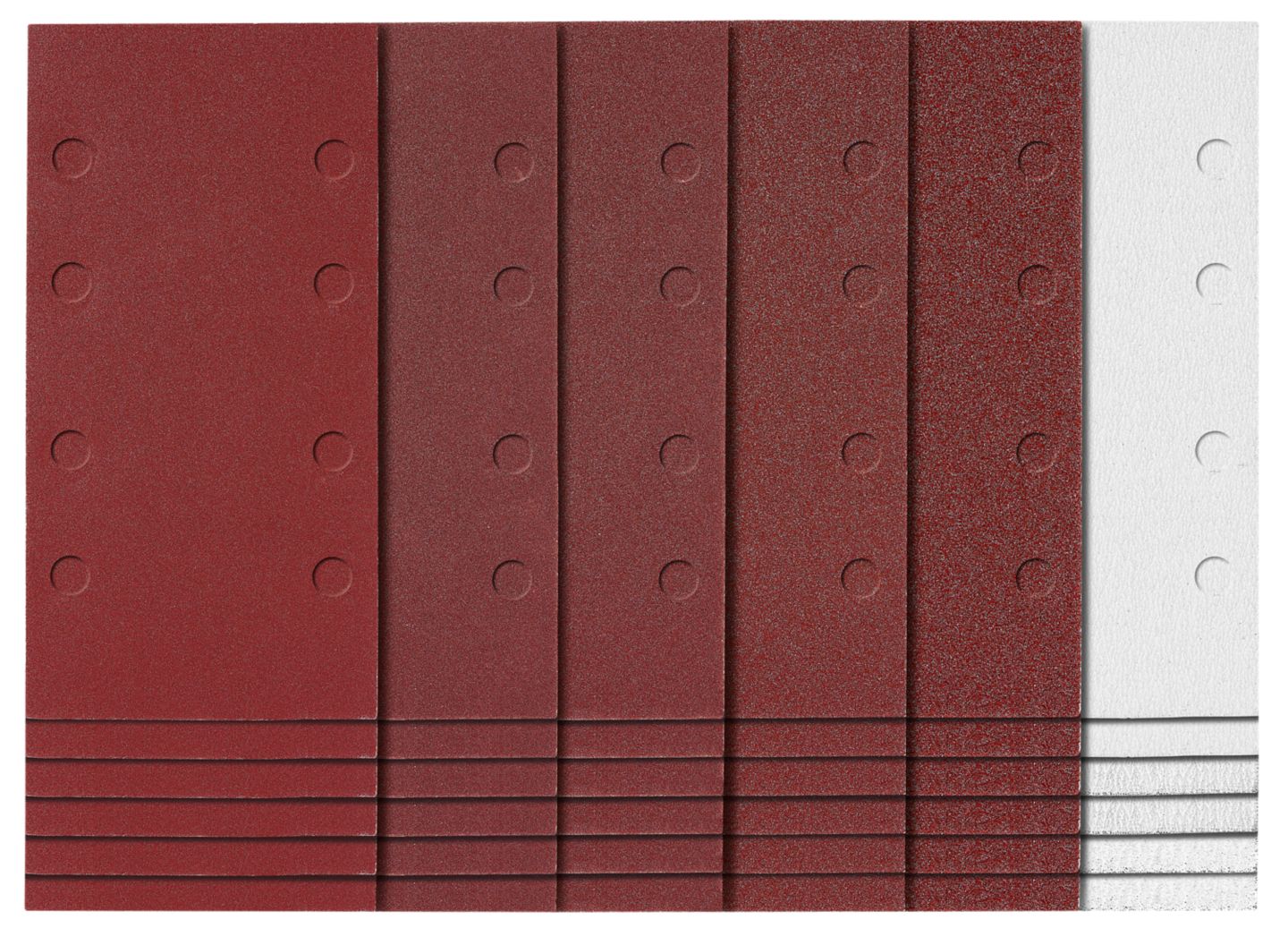 Parkside Súprava brúsnych papierov