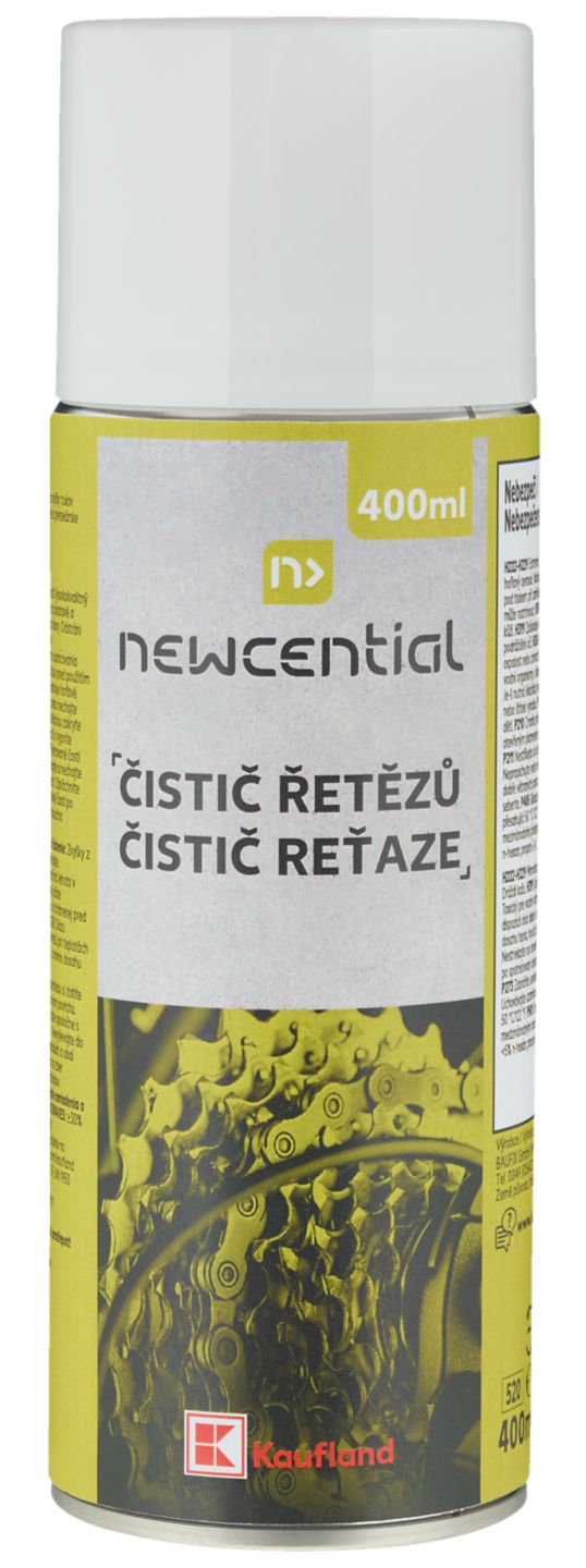 NEWCENTIAL Čistič řetězů
objem: 400 ml