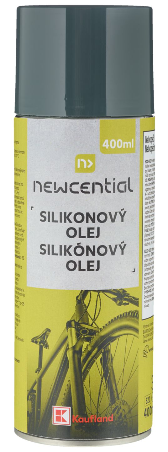 NEWCENTIAL Silikonový olej
objem: 400 ml