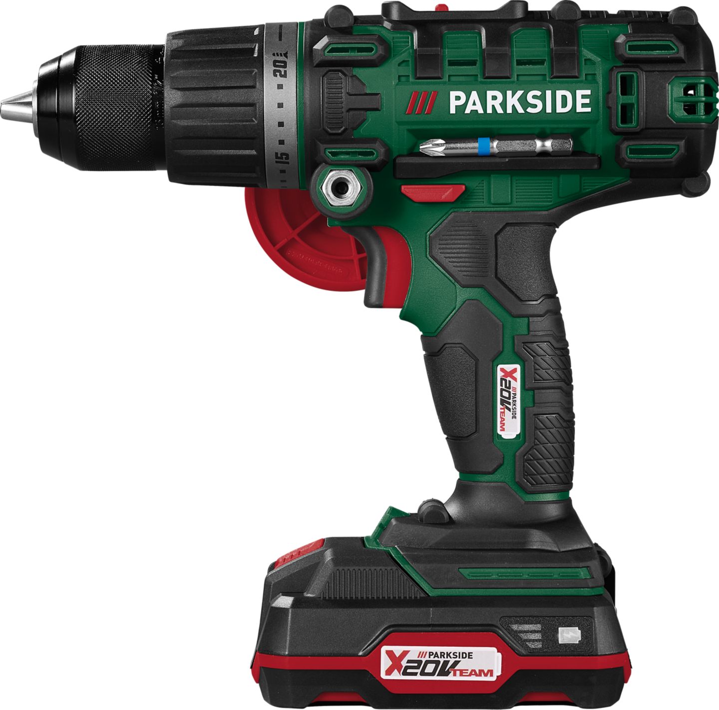 PARKSIDE® Akku-Schlagbohrschrauber 20 V »PSBSA 20-Li C2« + Akku