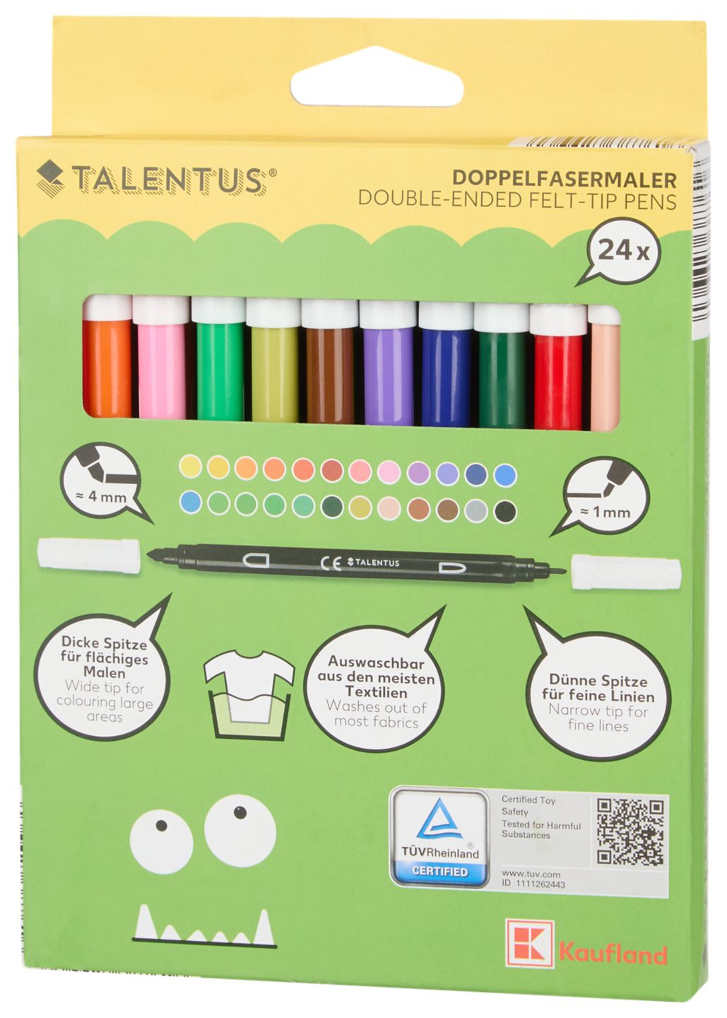 TALENTUS Oboustranné fixy
24ks