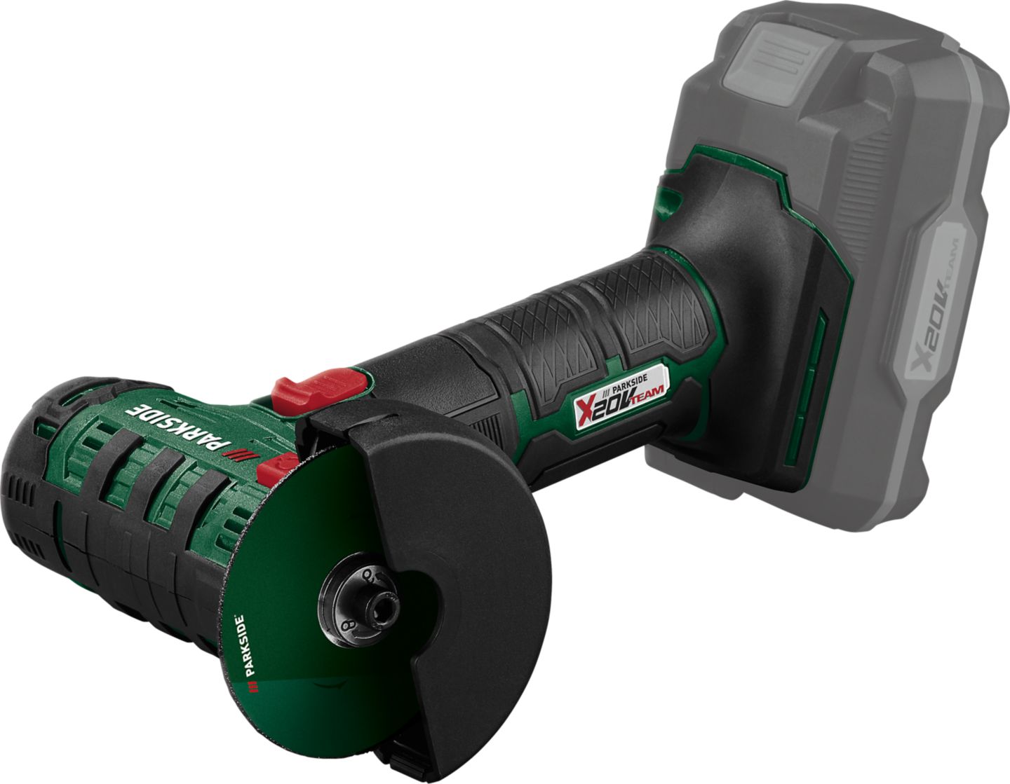 Изображение на Parkside® Акумулаторен ъглошлайф
20 V