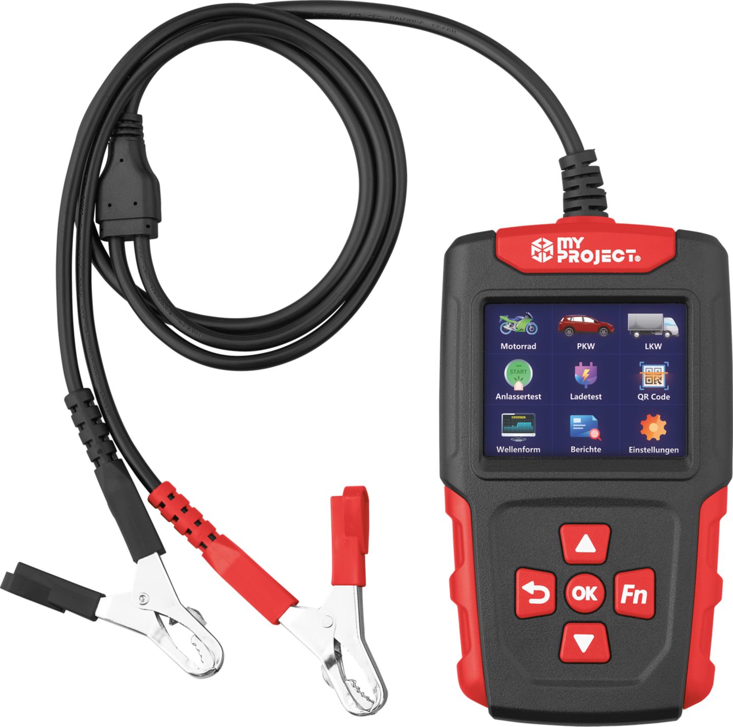 My Project Tester autobatérií