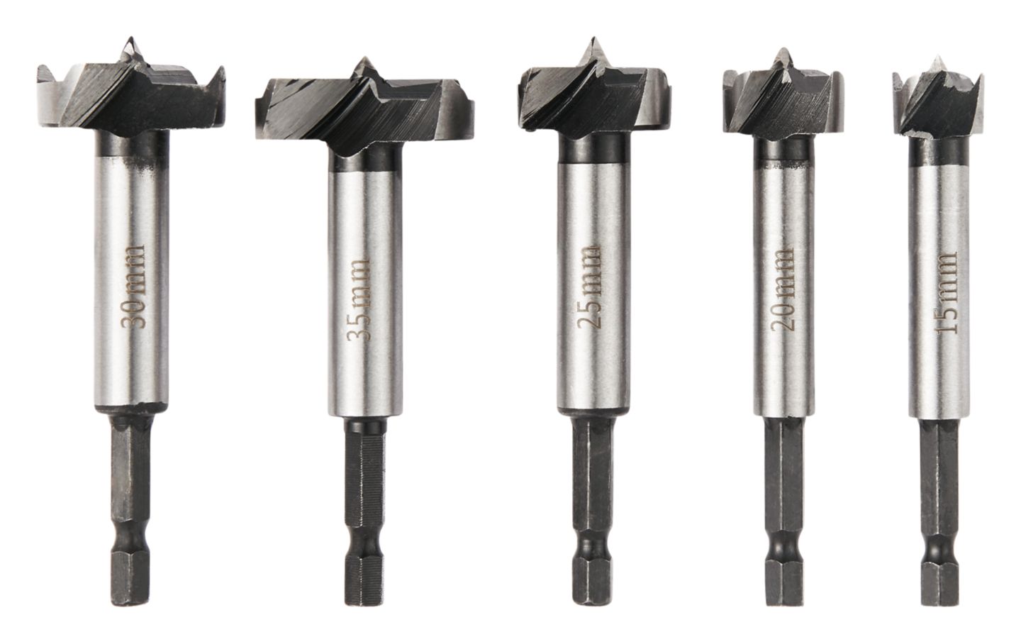 Parkside Súprava 6-hranných vrtákov