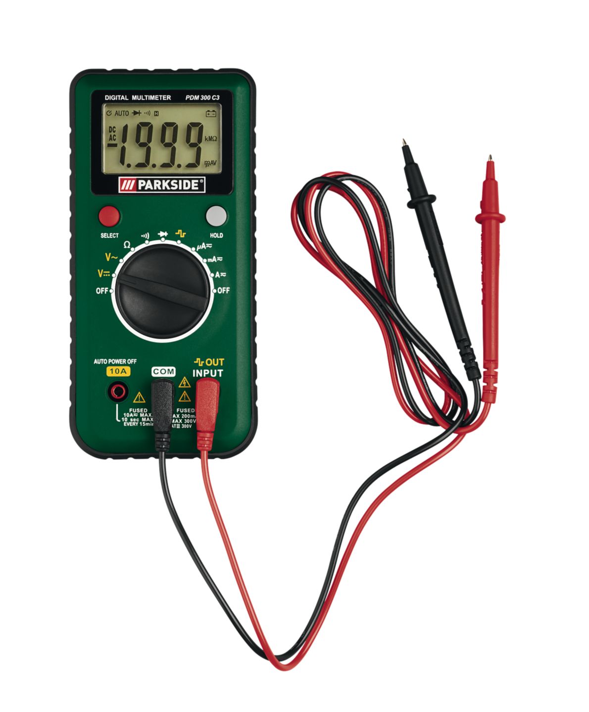 Изображение на Parkside® Дигитален мултиметър