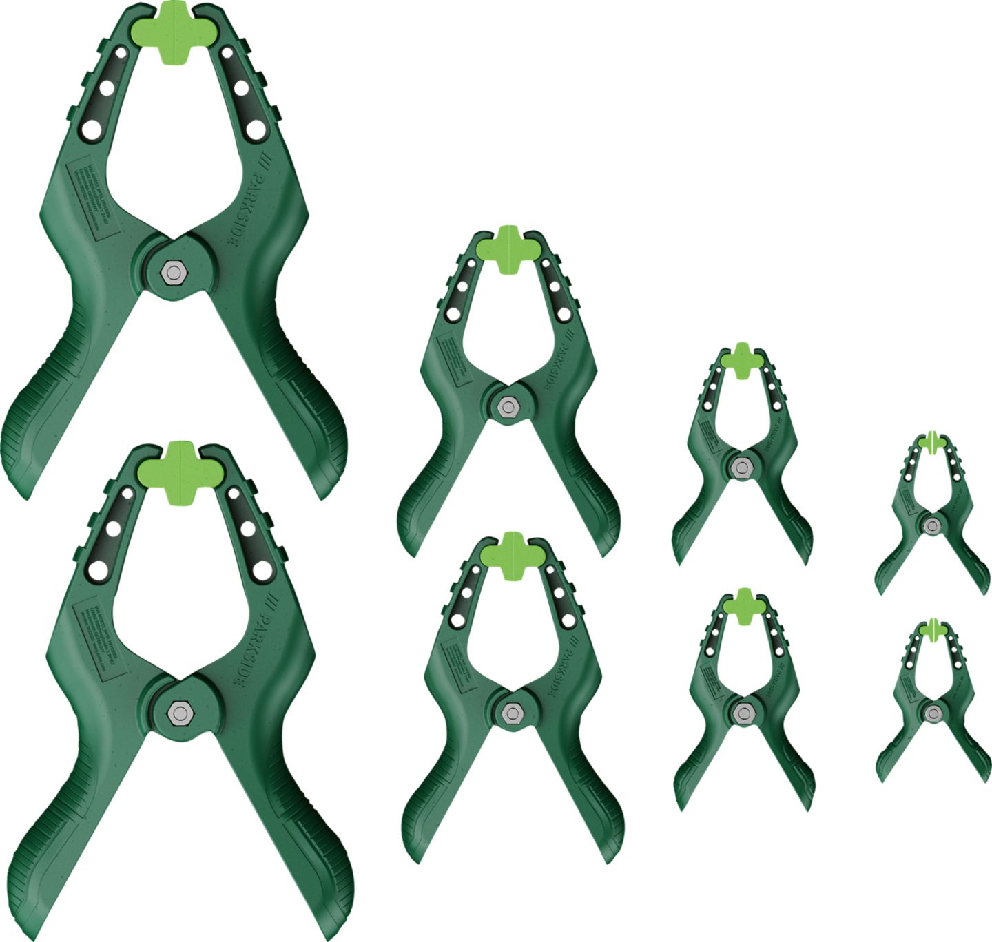 PARKSIDE® Spannzwingen-Set 8-tlg.