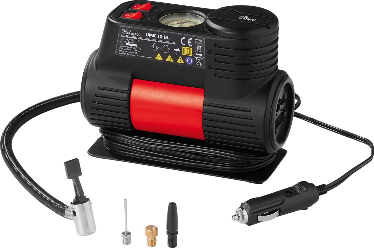 My Project Mini kompresor UMK 10 E4