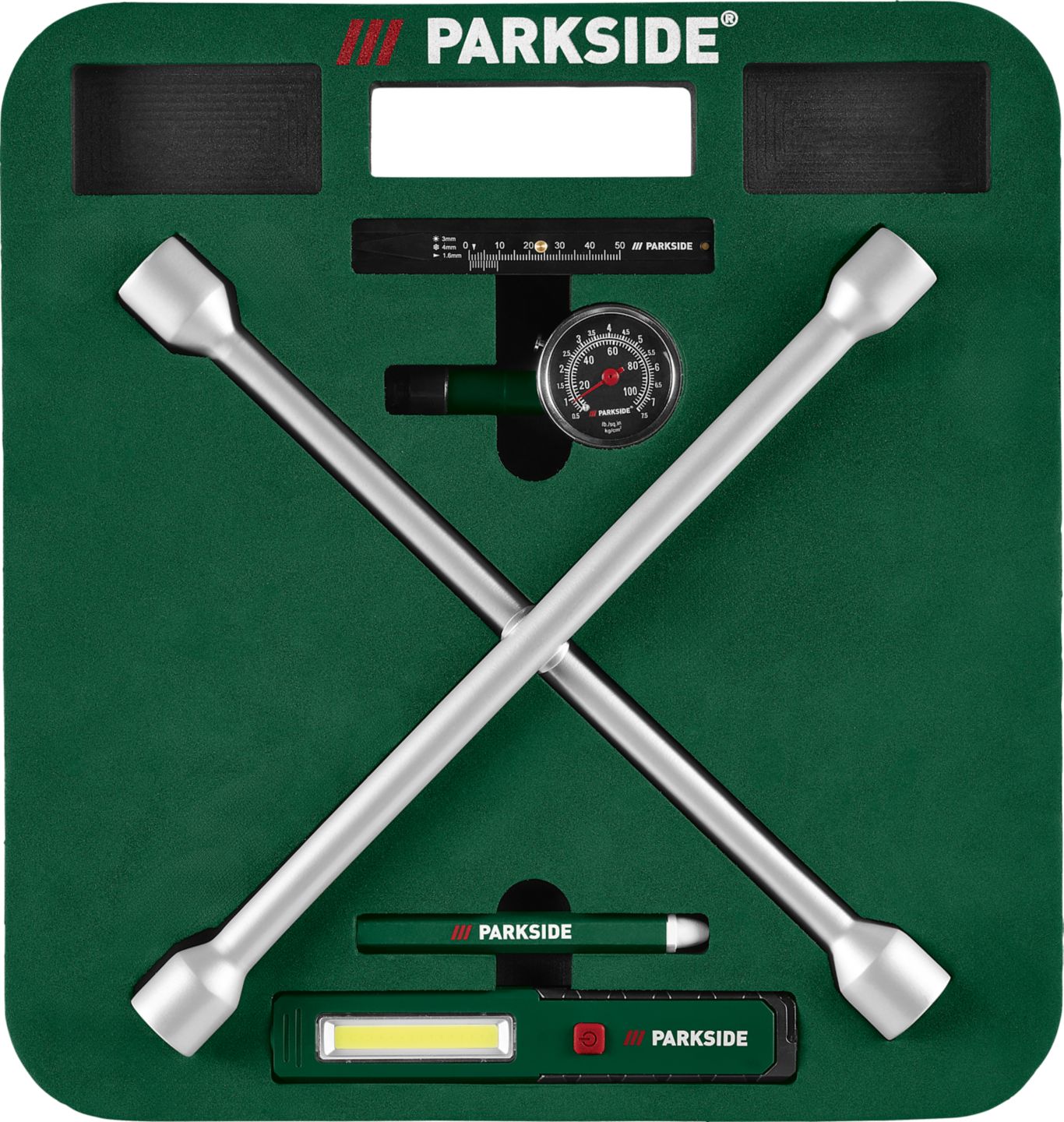Изображение на PARKSIDE® Ключ за автомобилни колела
с възглавница