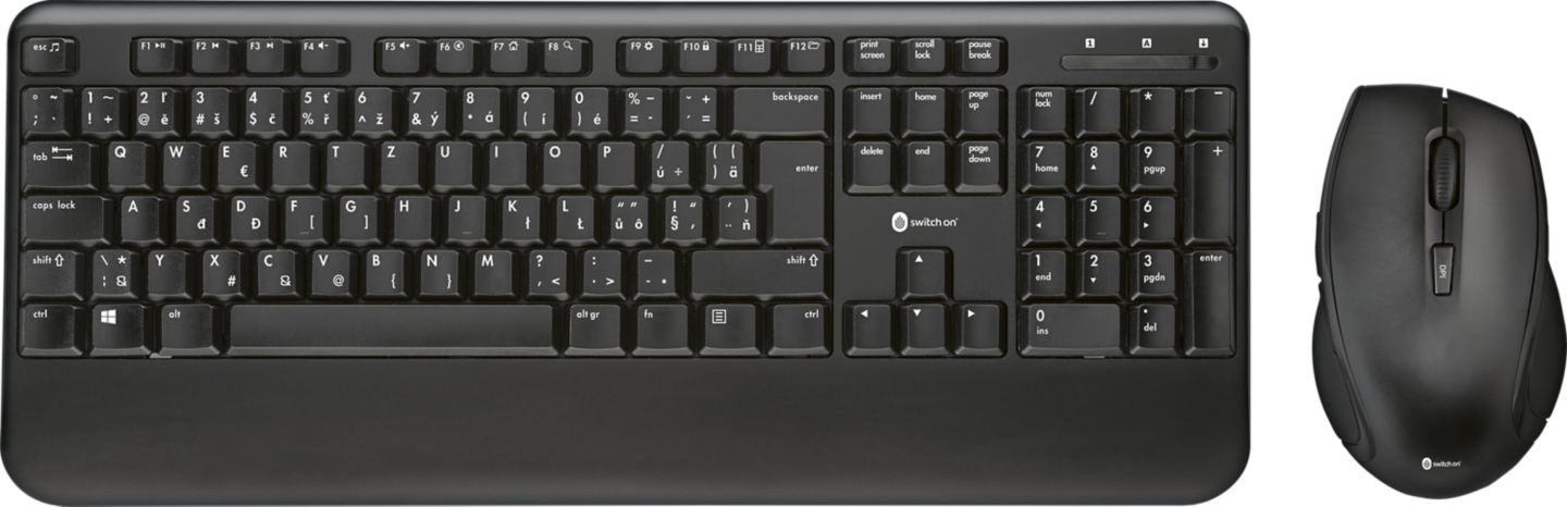 Switch On Set tipkovnice i bežični miš