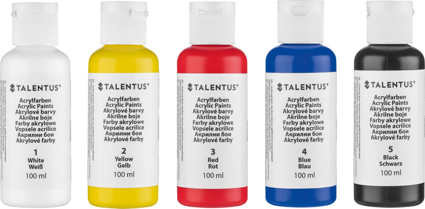 Talentus Akrylové barvy
5ks