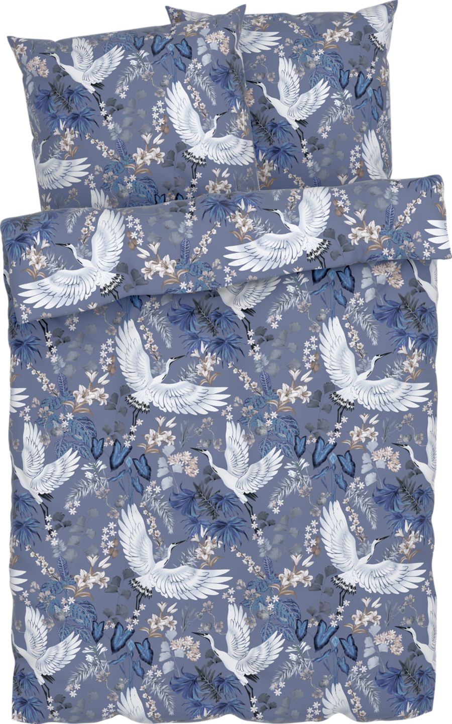 LIV&BO® Mikrofaser-Satin-Bettwäsche ca. 200 x 220 cm