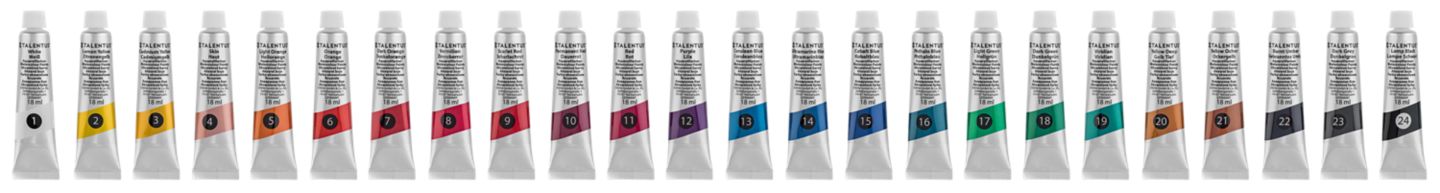 Talentus Akvarelové farby