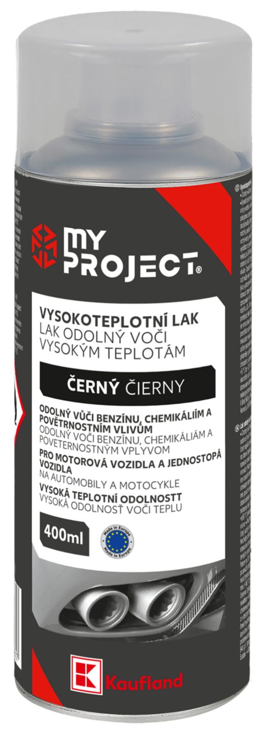 MY PROJECT Vysokoteplotní lak
objem: 400 ml