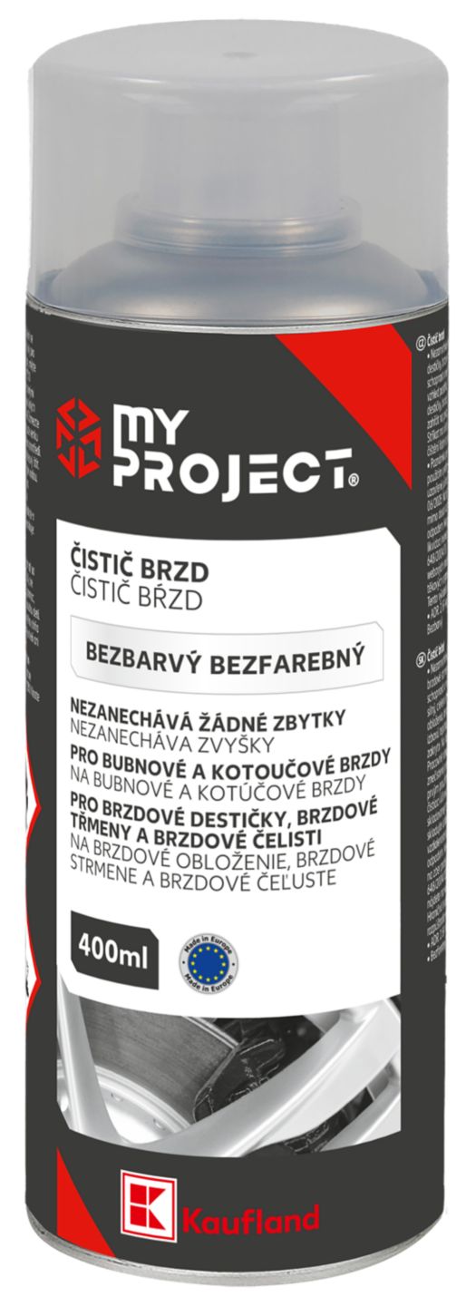 MY PROJECT Čistič brzd
objem: 400 ml