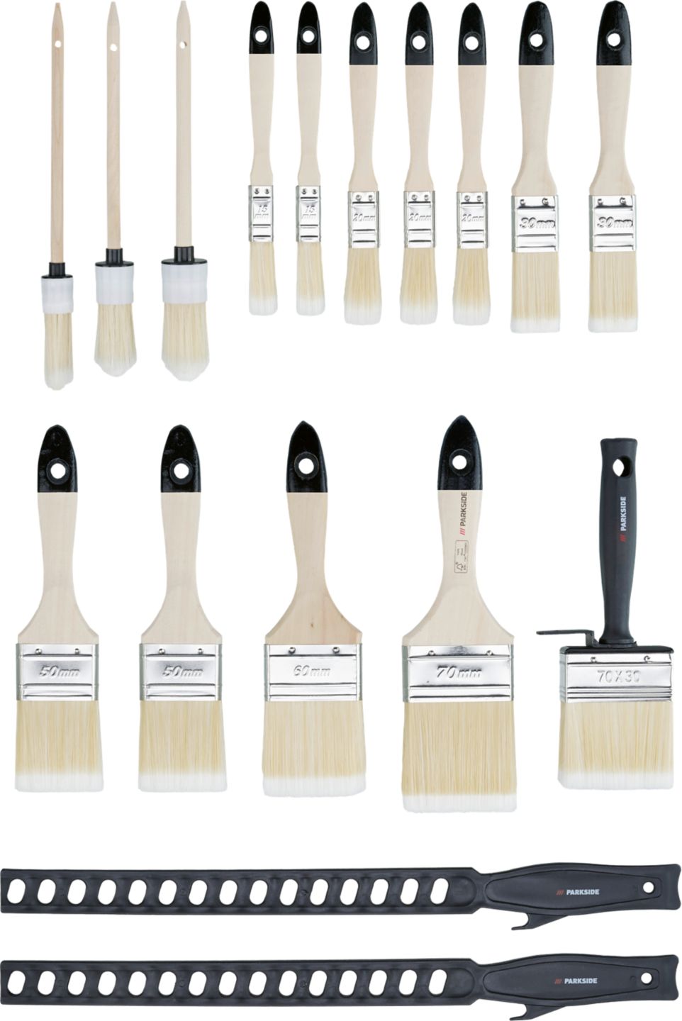 PARKSIDE Sada štětců XXL
17dílná