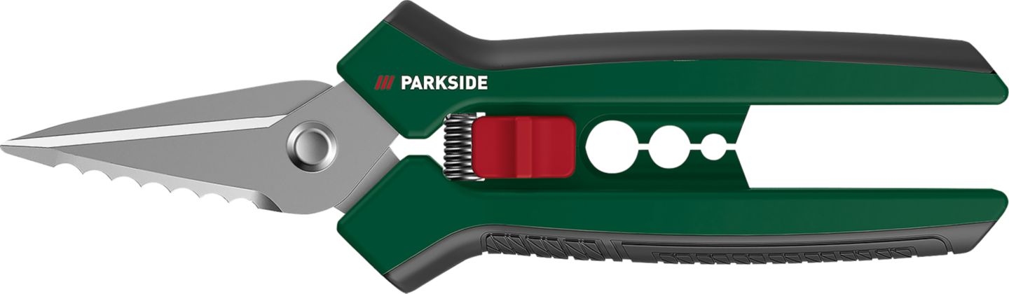 Parkside Zúbkované nožnice