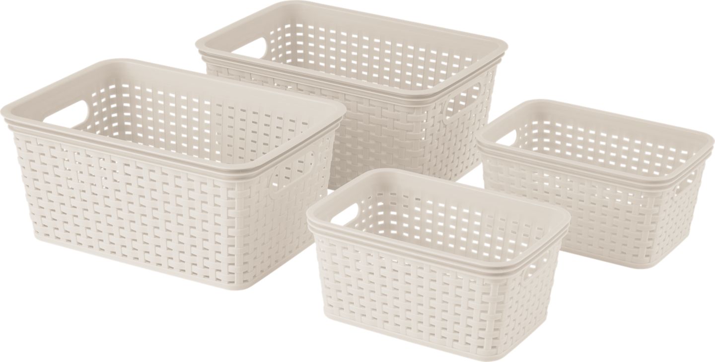 LIV&BO Sada úložných boxů
4dílná