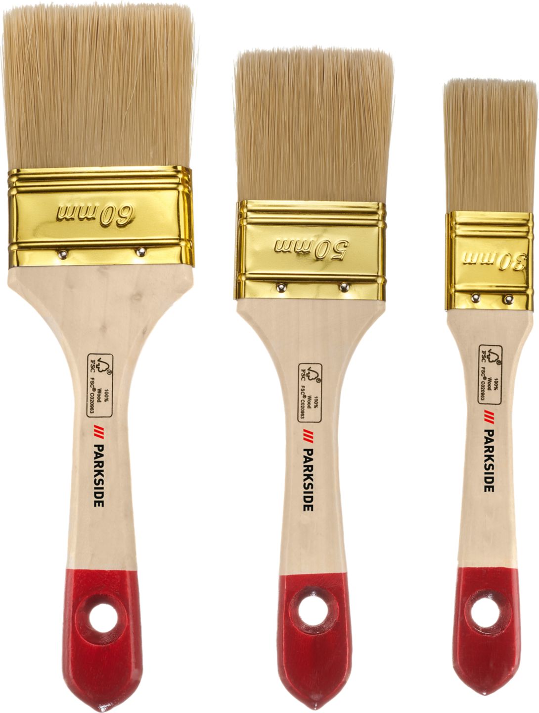 PARKSIDE Sada štětců
3dílná