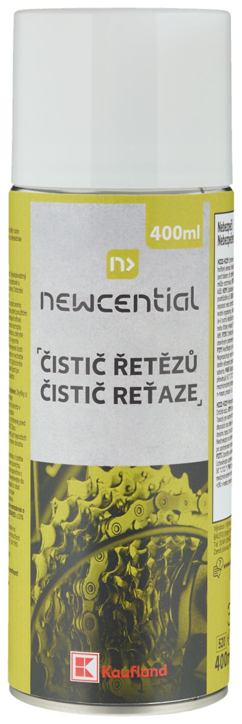 NEWCENTIAL Čistič řetězů
objem: 400 ml
