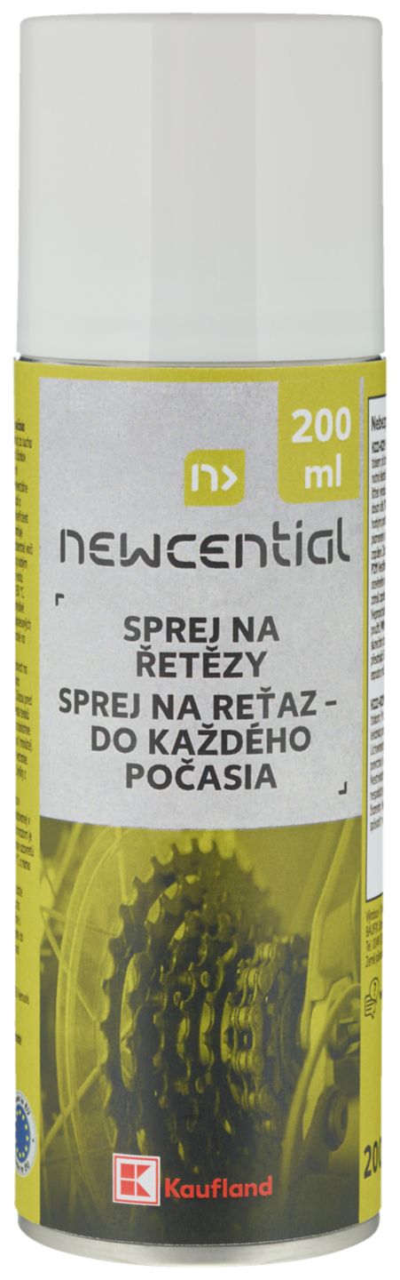 NEWCENTIAL Sprej na řetězy
objem: 200 ml